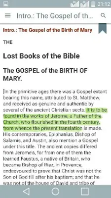 Lost Books of the Bible (Forgotten Bible Books) android App screenshot 9