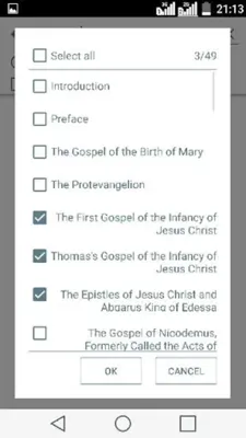 Lost Books of the Bible (Forgotten Bible Books) android App screenshot 7